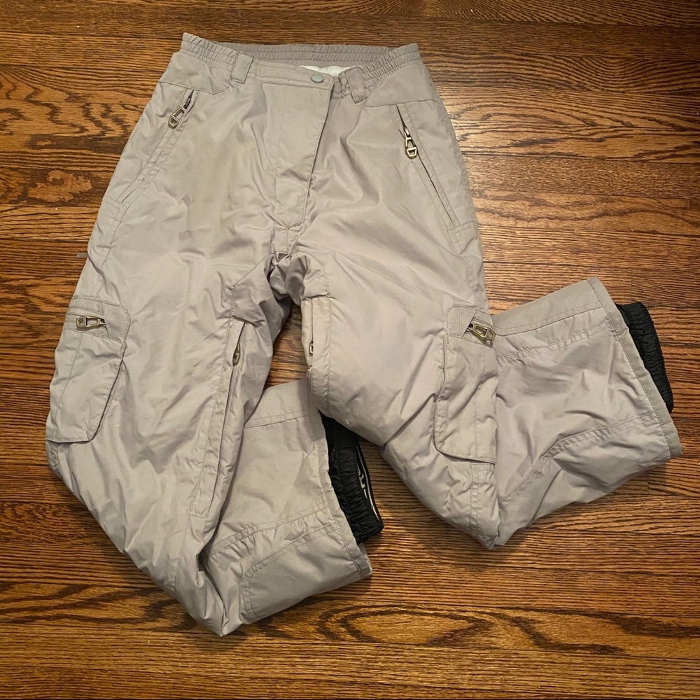 Couloir Junior Girls Gray Snowpants Sz 12